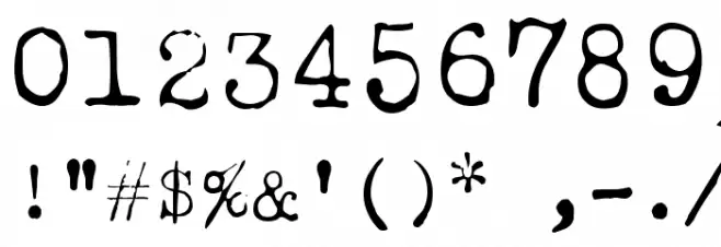 Ieicester Light Font OTHER CHARS