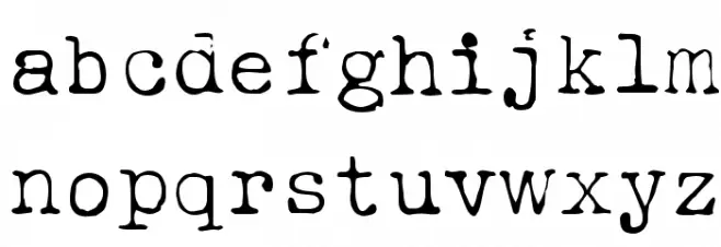 Ieicester Light Font LOWERCASE