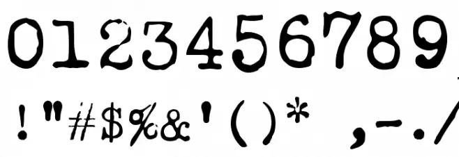 Ieicester Text Font OTHER CHARS