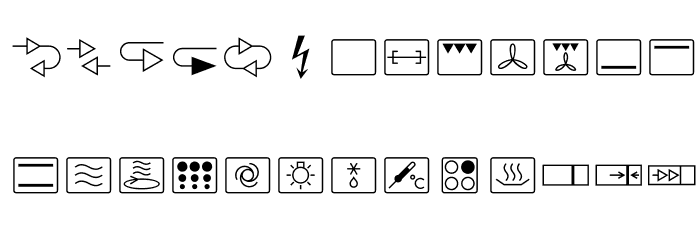 iec5000 Font LOWERCASE