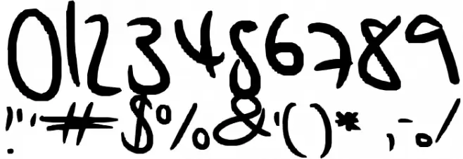 IF UR IN A RUSH!!! Font OTHER CHARS