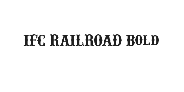 IFC RAILROAD Bold Logo