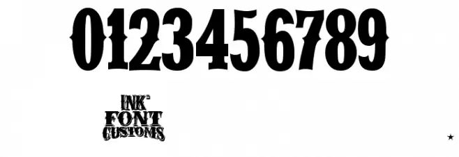 IFC WILDRODEO Bold Font OTHER CHARS