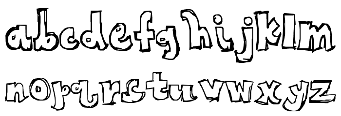 If I Had One Wish Font LOWERCASE