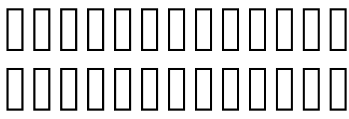 IgaramWar2 Font LOWERCASE