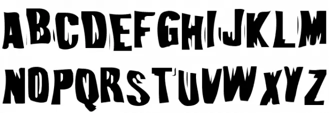 Iggypiggy Schriftart Groß