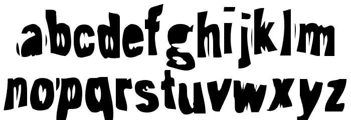 Iggypiggy Font LOWERCASE
