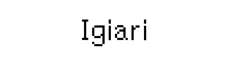 Igiari Font - FFonts.net