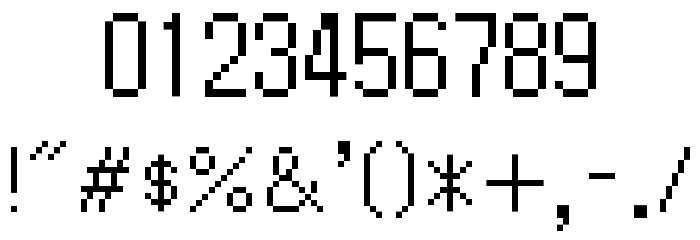 Igiari Font OTHER CHARS