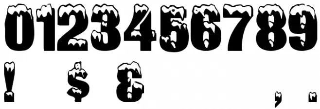 Igloo Regular フォント その他の文字