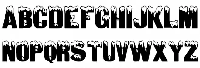 IglooCaps Font UPPERCASE