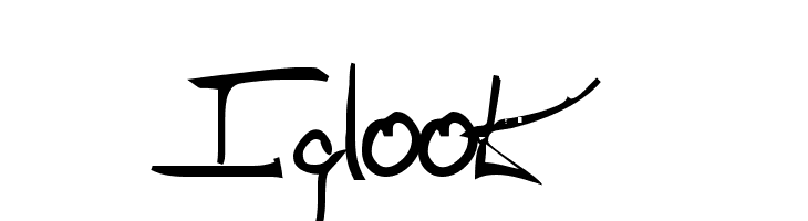 Iglook  Frei Schriftart Herunterladen