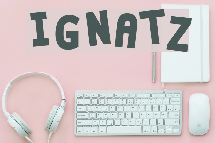 Ignatz Font examples