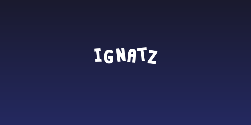 Ignatz Social Header