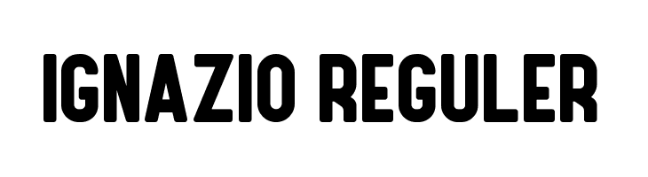 Ignazio Reguler  Frei Schriftart Herunterladen