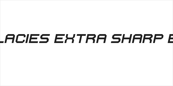 Ignis et Glacies Extra Sharp BoldItalic Logo