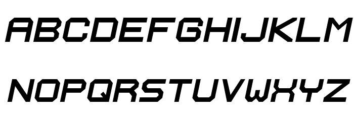 Ignis et Glacies Extra Sharp BoldItalic Font LOWERCASE