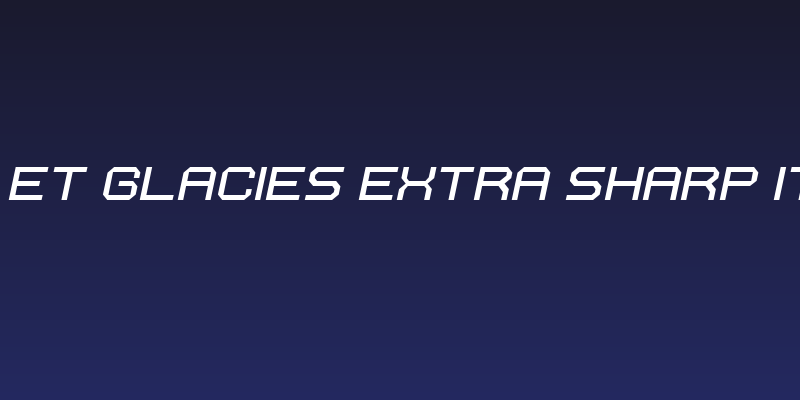 Ignis et Glacies Extra Sharp Italic Social Header