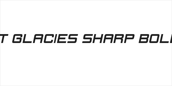 Ignis et Glacies Sharp BoldItalic Logo