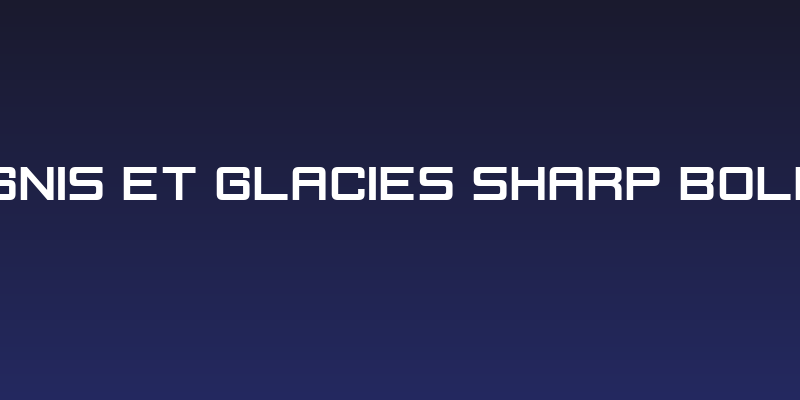 Ignis et Glacies Sharp Bold Social Header