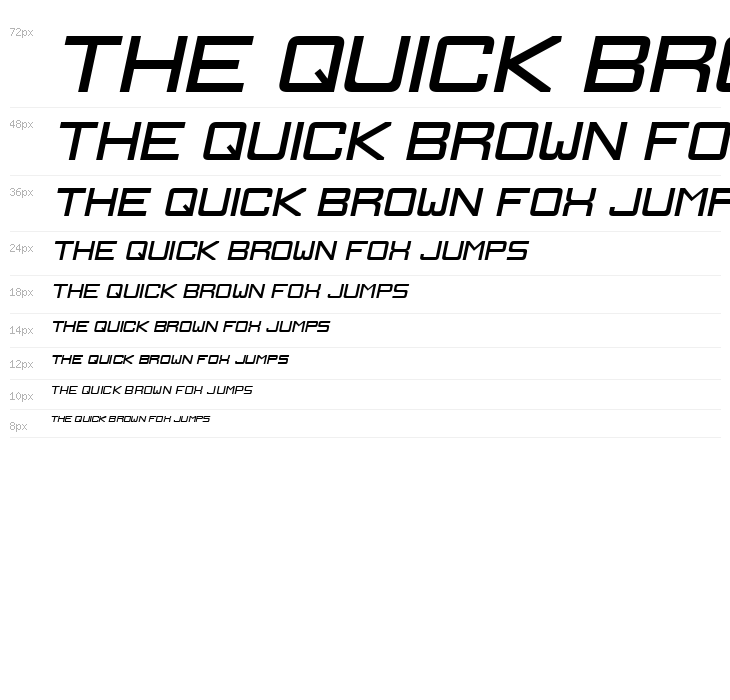 Ignis et Glacies Sharp Italic Waterfall