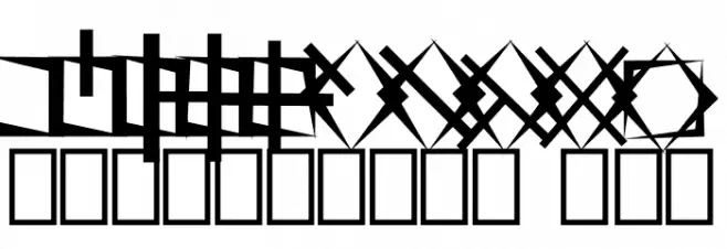 Ignis normal Font OTHER CHARS