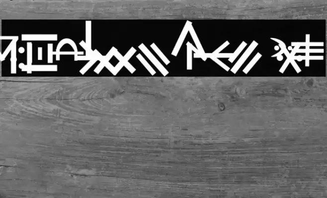 Ignis normal Font examples