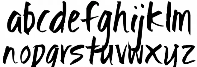 Ignite the Light Font LOWERCASE