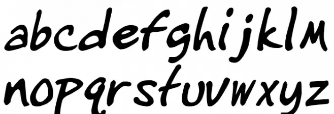 IgniteMe Bold Italic Font LOWERCASE