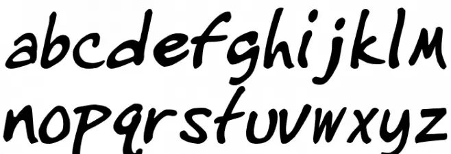 IgniteMe Bold Italic Fuentes MINÚSCULAS