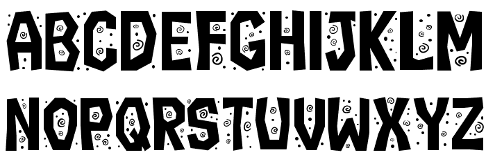 Ignorant Book Regular Font LOWERCASE