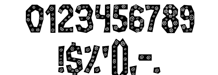 Ignorant Flat Regular Font OTHER CHARS