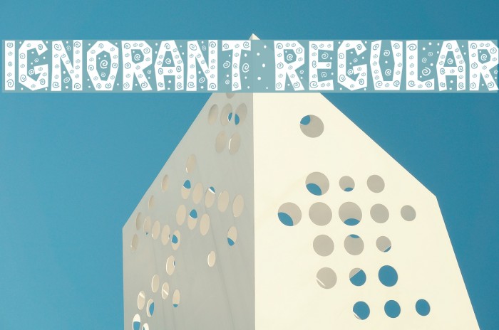 Ignorant Regular Example 1