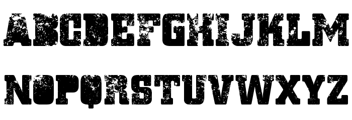 Ignoreland A Regular Font LOWERCASE
