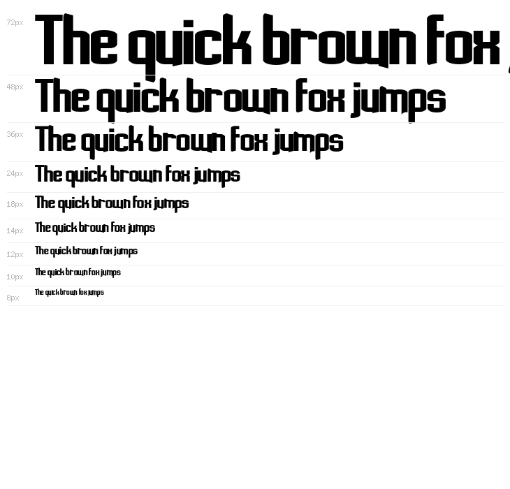 Ignoto-Bold Waterfall