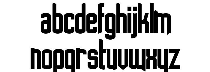 Ignoto Font LOWERCASE