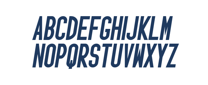 Ignotum Bold Italic Lowercase