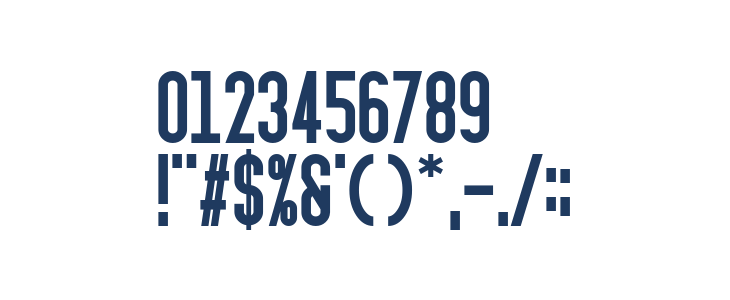 Ignotum Bold Other Characters