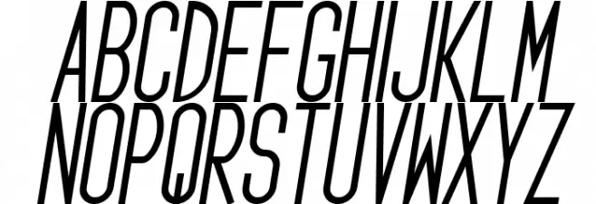 Ignotum Italic Polices MAJUSCULES