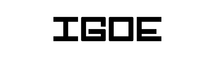 Igoe  baixar fontes gratis
