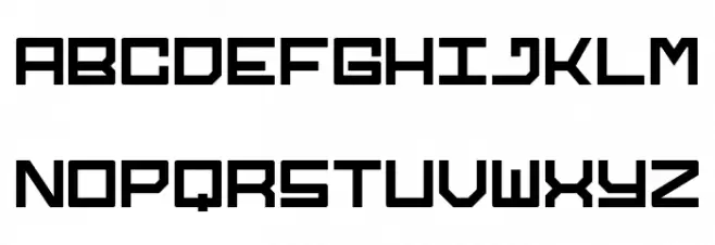 Igoe Schriftart Groß