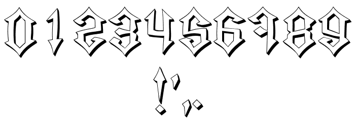 Igor Regular Font OTHER CHARS