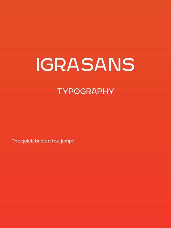 IgraSans Poster