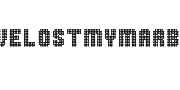 IHAVELOSTMYMARBLES Logo