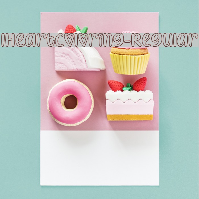 IHeartColoring-Regular Font examples