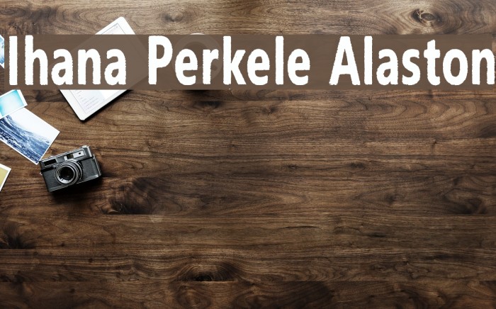 Ihana Perkele Alaston Font examples