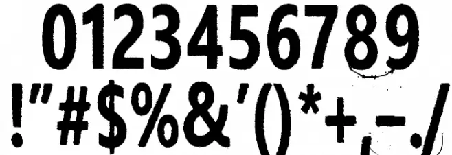 Ihana Perkele Font OTHER CHARS