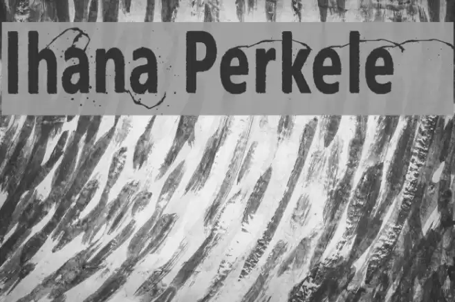 Ihana Perkele Font examples