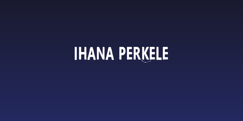 Ihana Perkele Social Header
