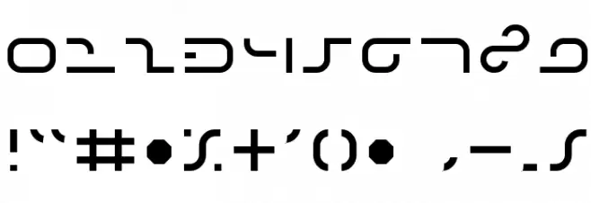 IJ19 90 Font OTHER CHARS